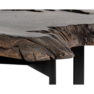 Wyatt Coffee Table - Black / Dark Brown
