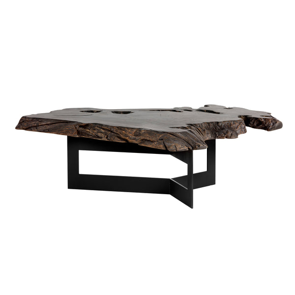Wyatt Coffee Table - Black / Dark Brown