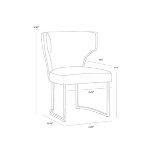 Yorkville Dining Chair - Moto Stucco