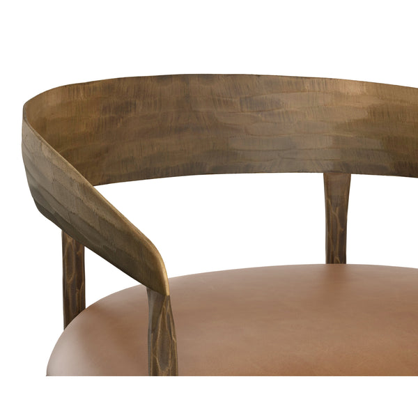 Zanatta Counter Stool - Tan Leather