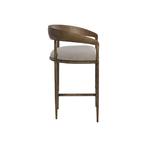 Zanatta Counter Stool - Zenith Taupe Grey