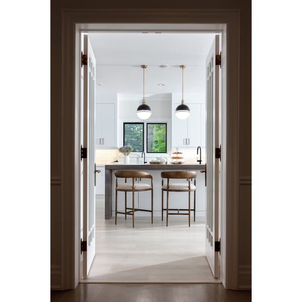 Zanatta Counter Stool - Zenith Taupe Grey