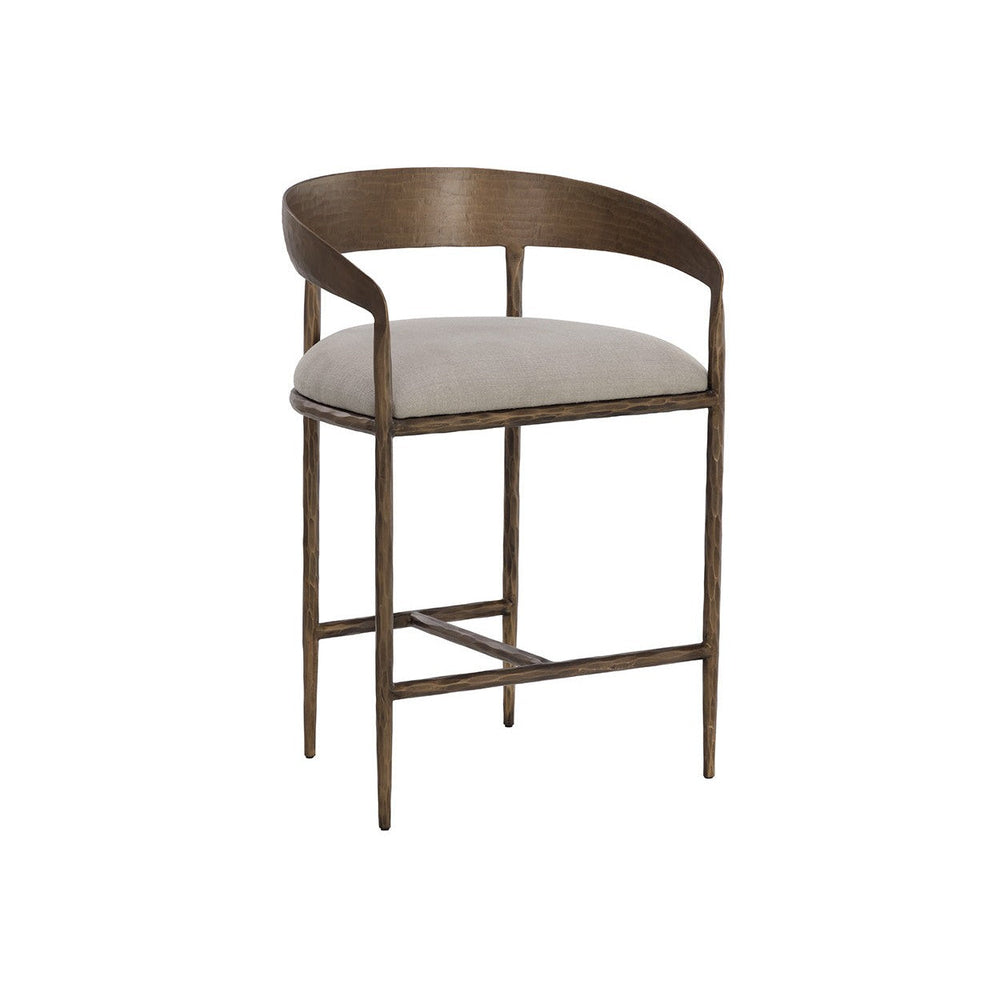 Zanatta Counter Stool - Zenith Taupe Grey