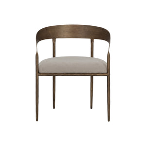 Zanatta Dining Armchair - Zenith Taupe Grey