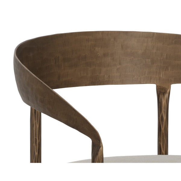 Zanatta Dining Armchair - Zenith Taupe Grey