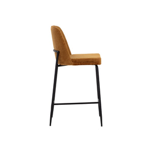 Zeke Counter Stool - Black - Bergen Marmalade