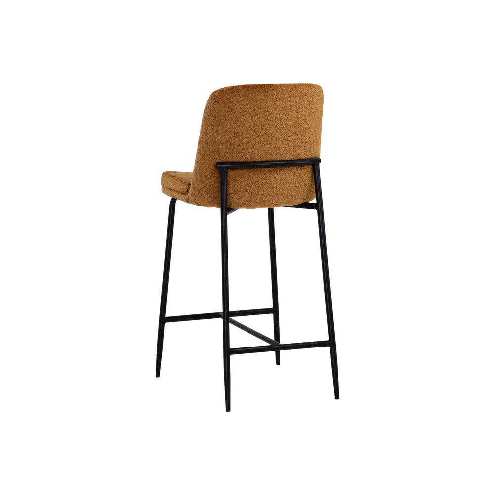 Zeke Counter Stool - Black - Bergen Marmalade