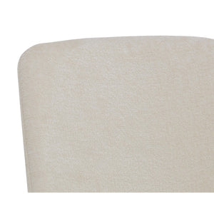 Zeke Dining Chair - Antique Brass - Bergen Ivory