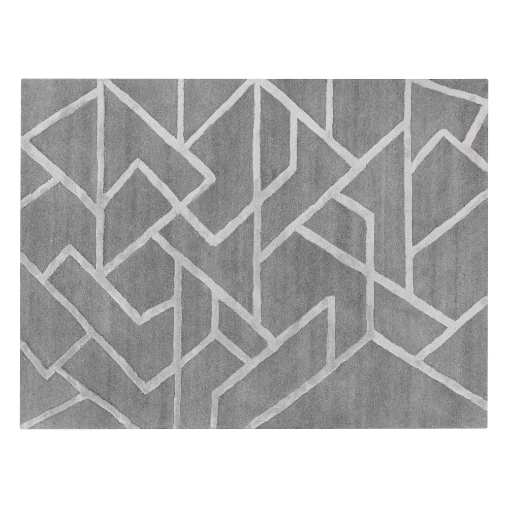 Zizi Hand Tufted Rug - Grey - 9' X 12'
