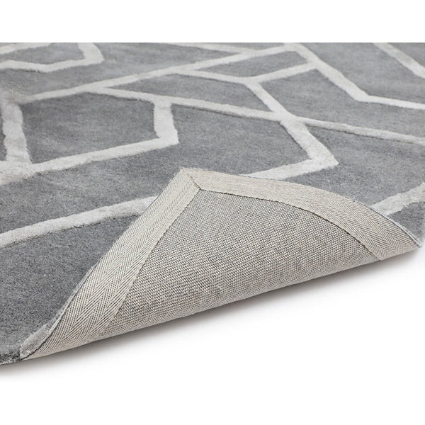 Zizi Hand Tufted Rug - Grey - 9' X 12'