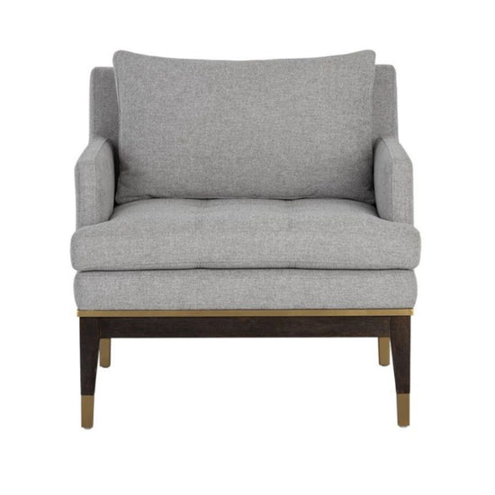 Sunpan Beckette Lounge Chair - Belfast Heather Grey