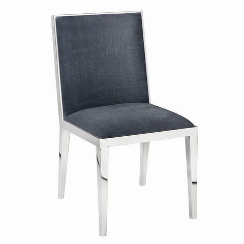 Emario Charcoal Velvet Dining Chair | XCELLA GY-DC-7778HB/C