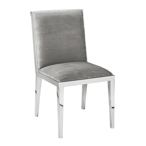 Emario Grey Velvet Dining Chair | XCELLA GY-DC-7778HB