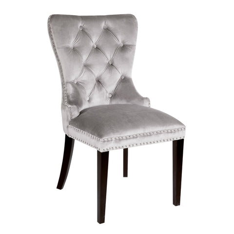 Euphoria Grey Velvet Dining Chair | XCELLA GY-1029