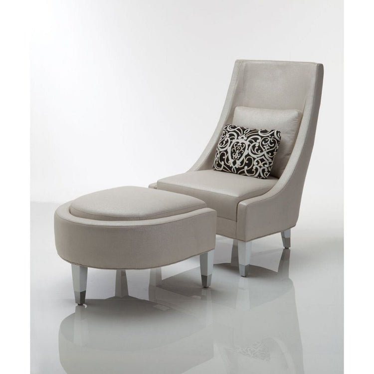 Setai LS TS Chair And Ottoman