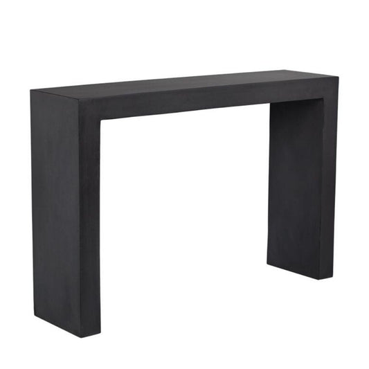 Sunpan Axle Console Table - Black