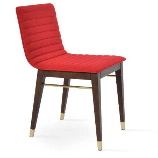 Corona Upholstered Wood Chair