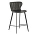 Sunpan Arabella Counter Stool - Bravo Portabella / Polo Club Kohl Grey