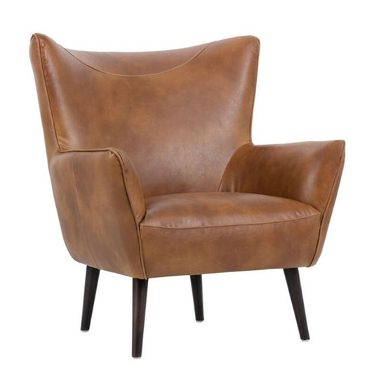 Sunpan Luther Lounge Chair - Tobacco Tan