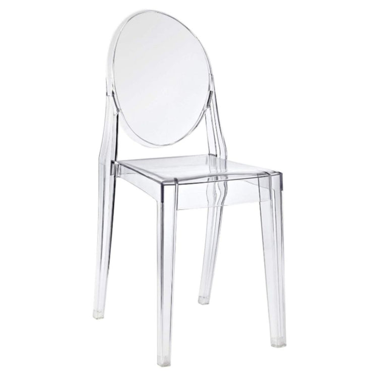 Ghost Armless Chair