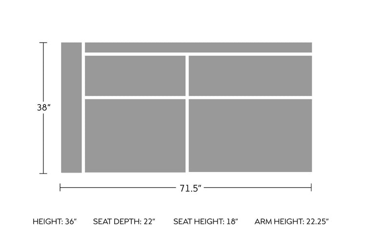 VL Broadway Sectional Sofa