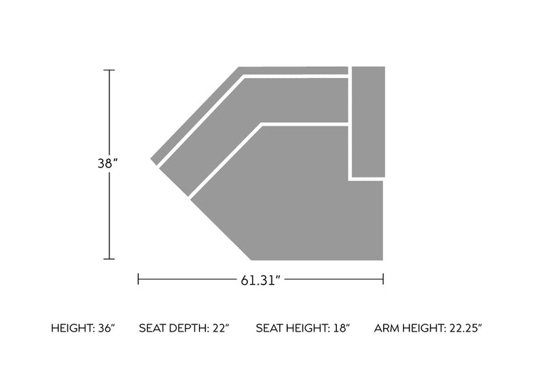 VL Broadway Sectional Sofa