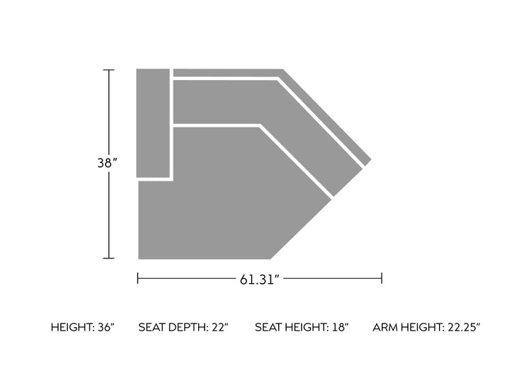 VL Broadway Sectional Sofa