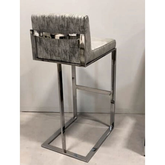 New Lobby High Back Stool