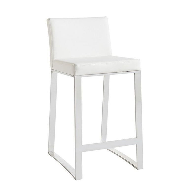 Sunpan Architect Counter Stool - White