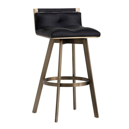 Arizona Swivel Bar Stool - Castillo Black 