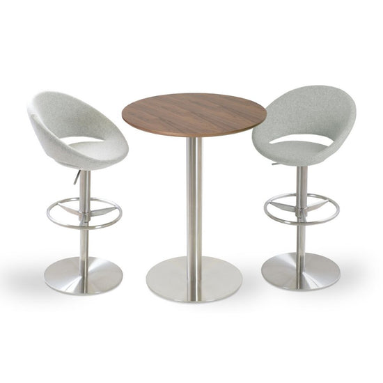 Crescent Piston Stool