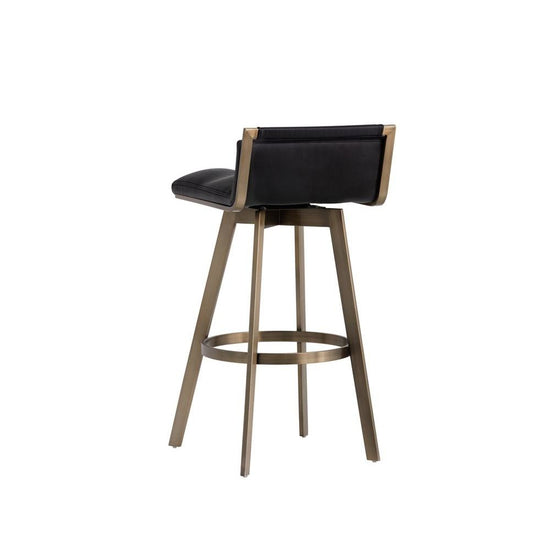 Arizona Swivel Bar Stool - Castillo Black