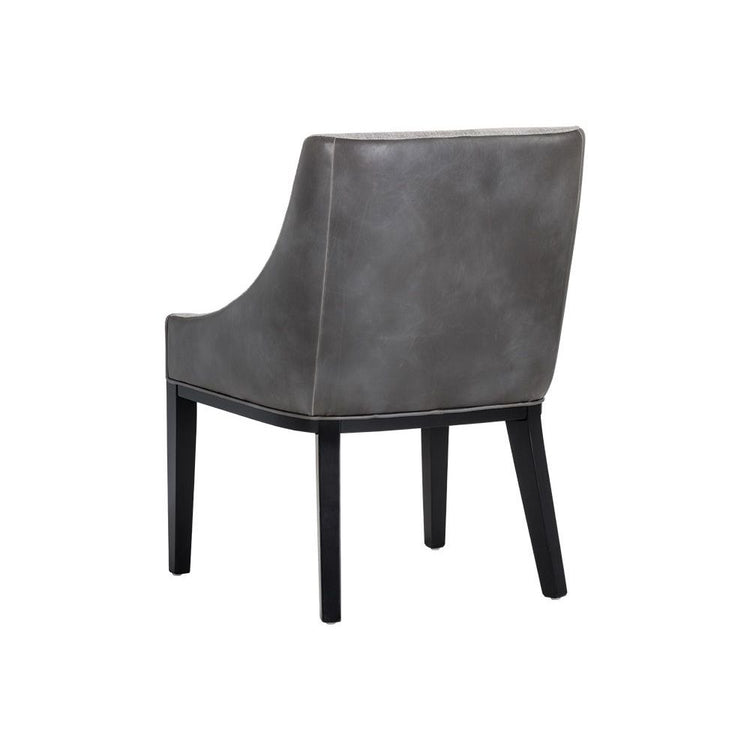 Sunpan Aurora Dining Chair - Polo Club Stone / Overcast Grey