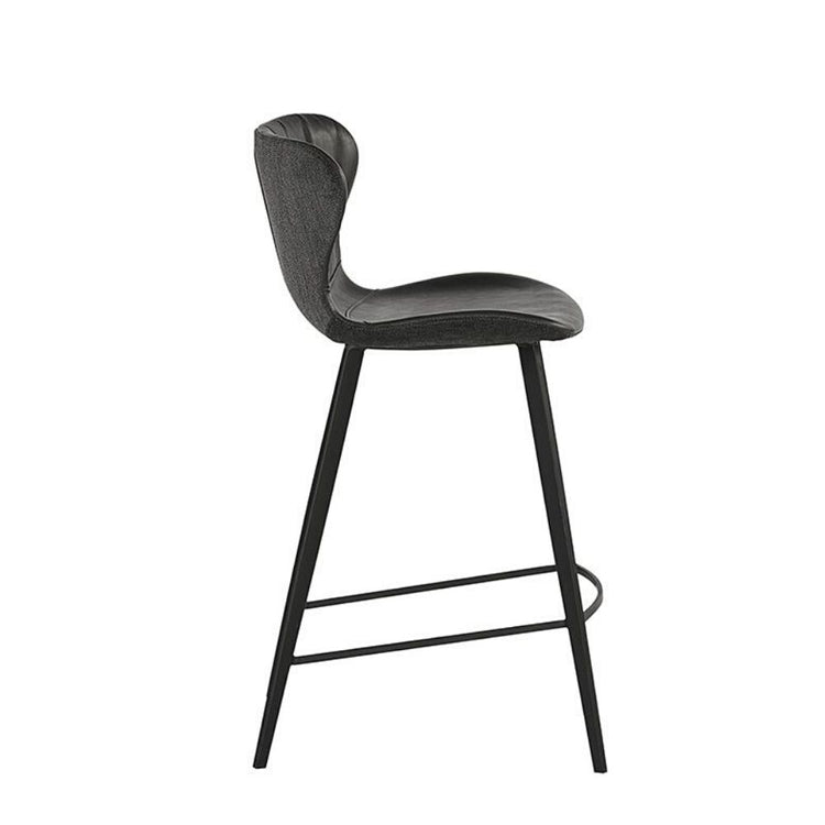 Sunpan Arabella Counter Stool - Bravo Portabella / Polo Club Kohl Grey