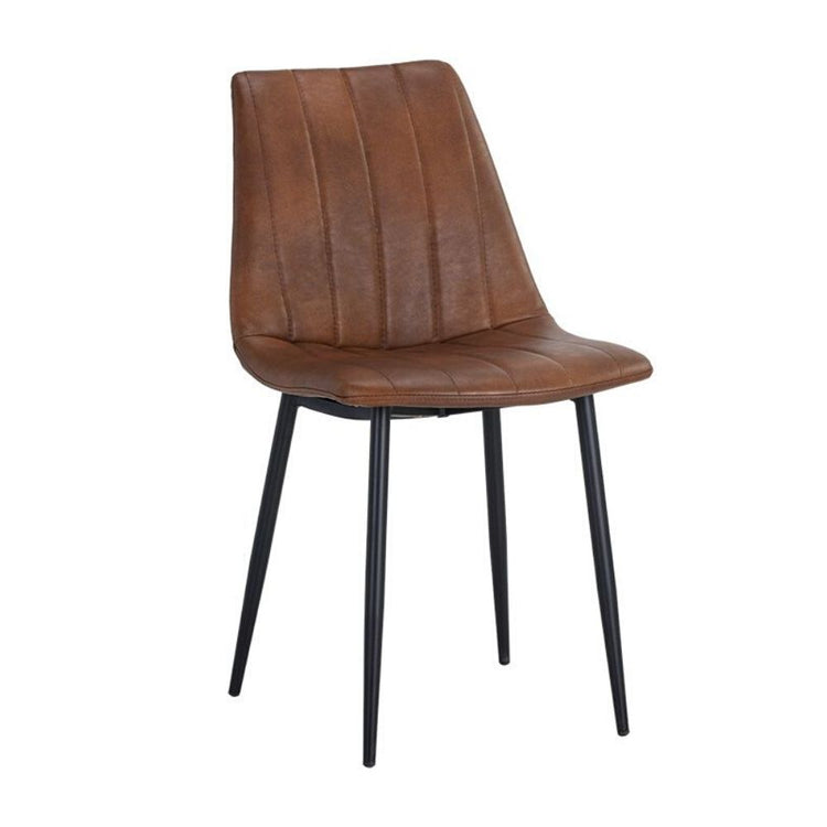 Sunpan Drew Dining Chair - Bravo Cognac