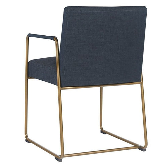 Sunpan Balford Arm Chair - Arena Navy