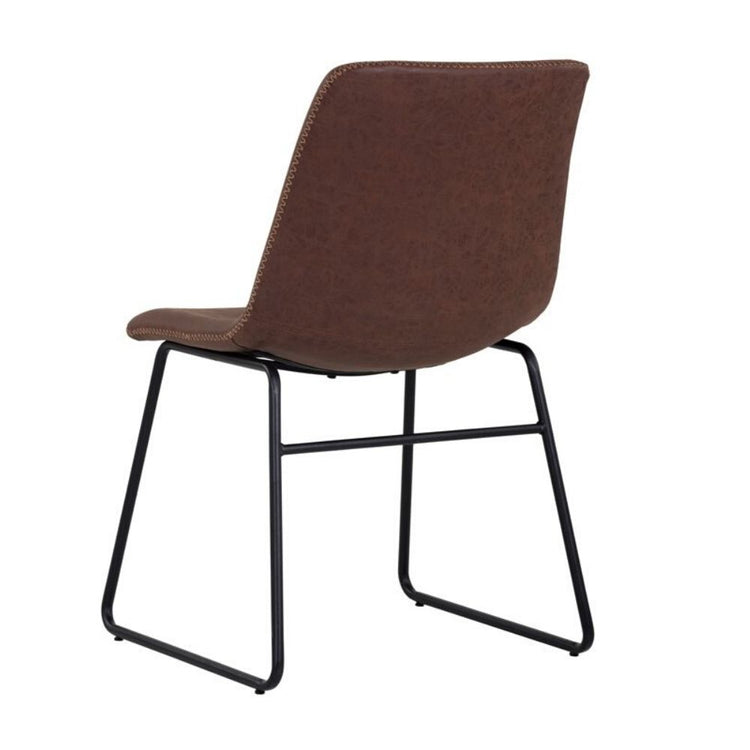 Sunpan Cal Dining Chair - Antique Brown