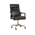 Sunpan Collin Office Chair - Cortina Black Leather