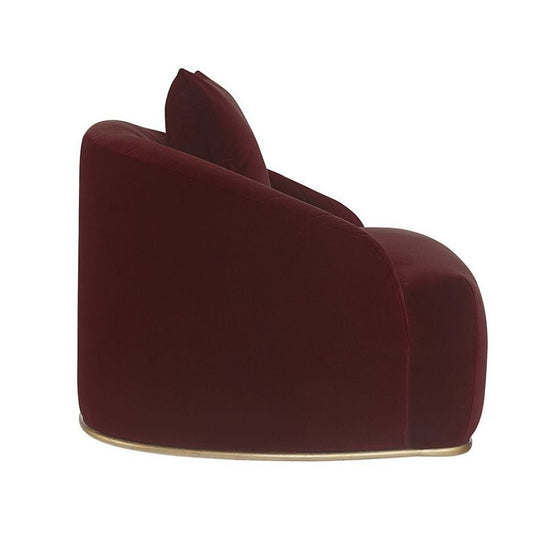 Sunpan Astrid Lounge Chair - Merlot