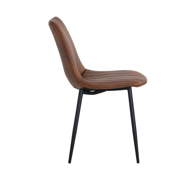 Sunpan Drew Dining Chair - Bravo Cognac