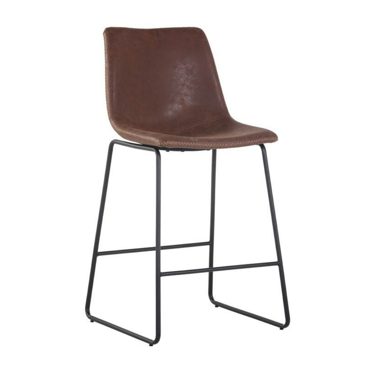 Sunpan Cal Counter Stool - Antique Brown