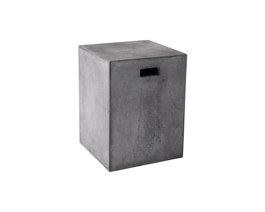 Sunpan Castor End Table - Anthracite Grey 