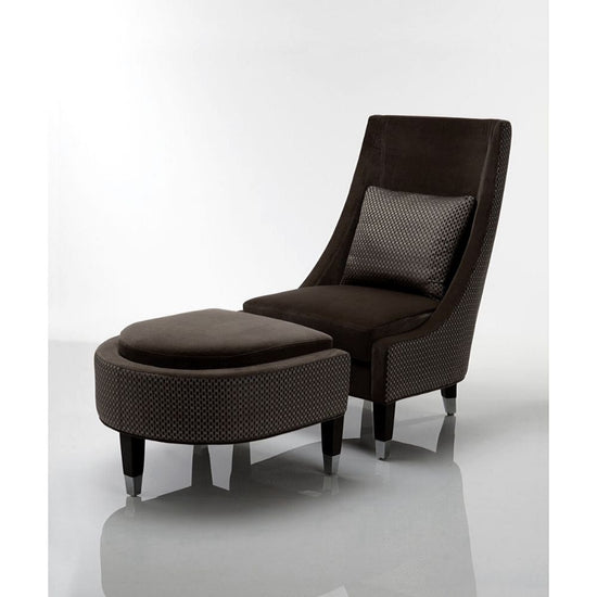 Setai LS TS Chair And Ottoman