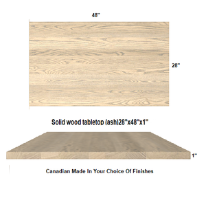 Rectangular Wood Table Top