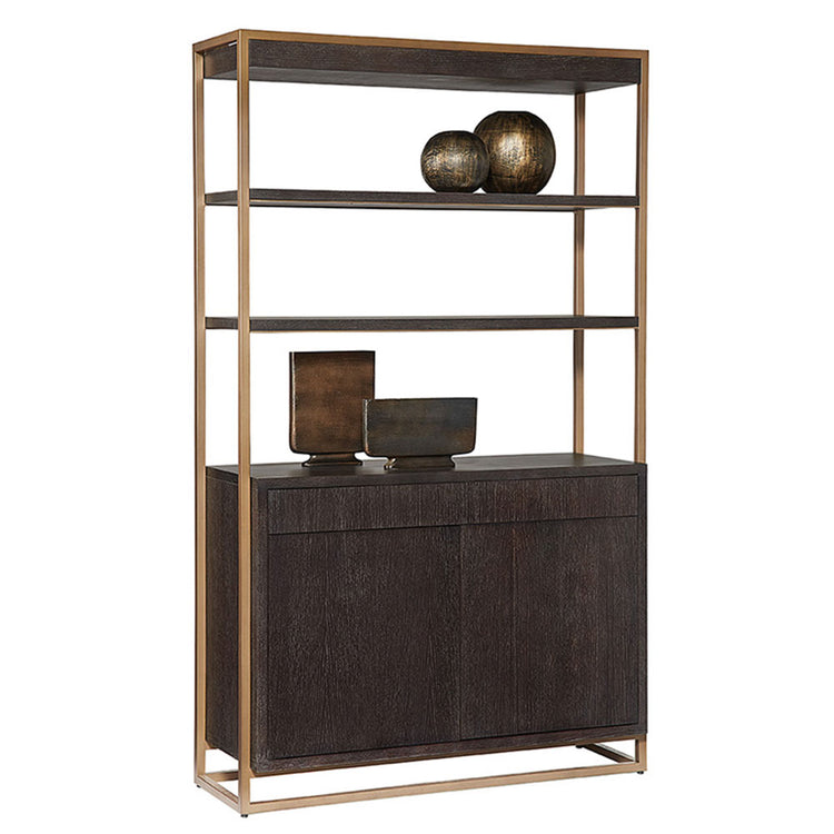 Sunpan Baldessara Bookcase - Brown