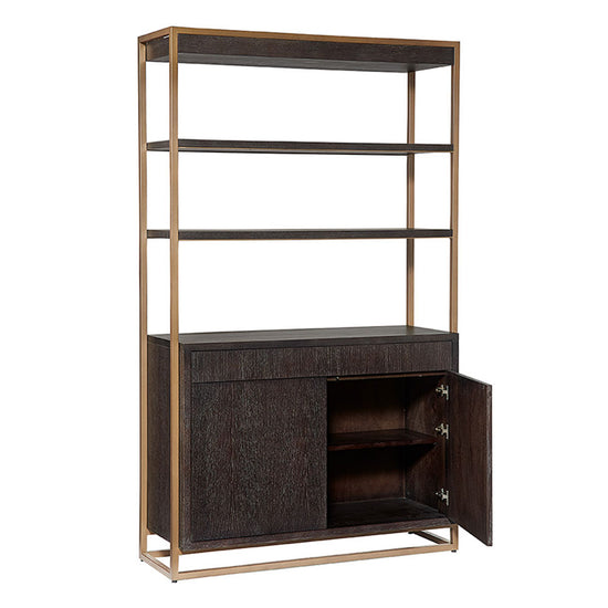 Sunpan Baldessara Bookcase - Brown