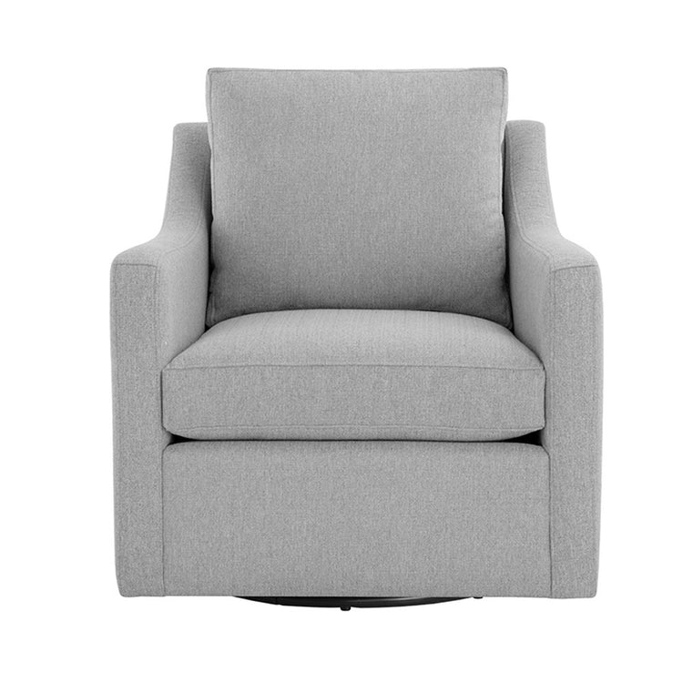 Sunpan Brianna Swivel Lounge Chair - Liv Dove