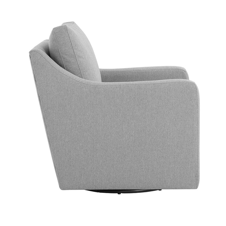 Sunpan Brianna Swivel Lounge Chair - Liv Dove