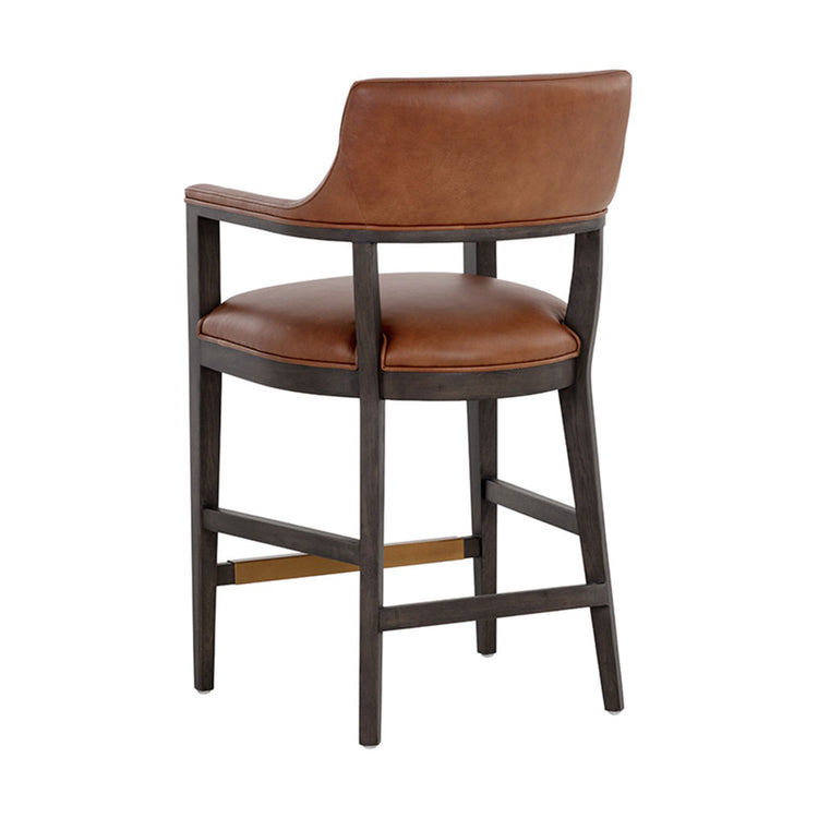 Sunpan Brylea Counter Stool - Brown -Shalimar Tobacco