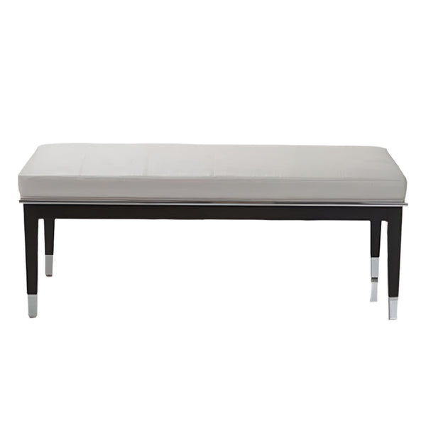 Taylor Wood Steel Bench